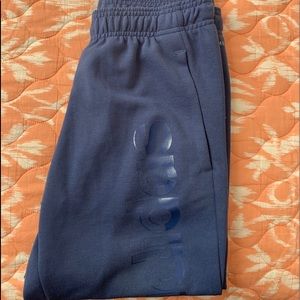 Adidas blue sweatpants small
